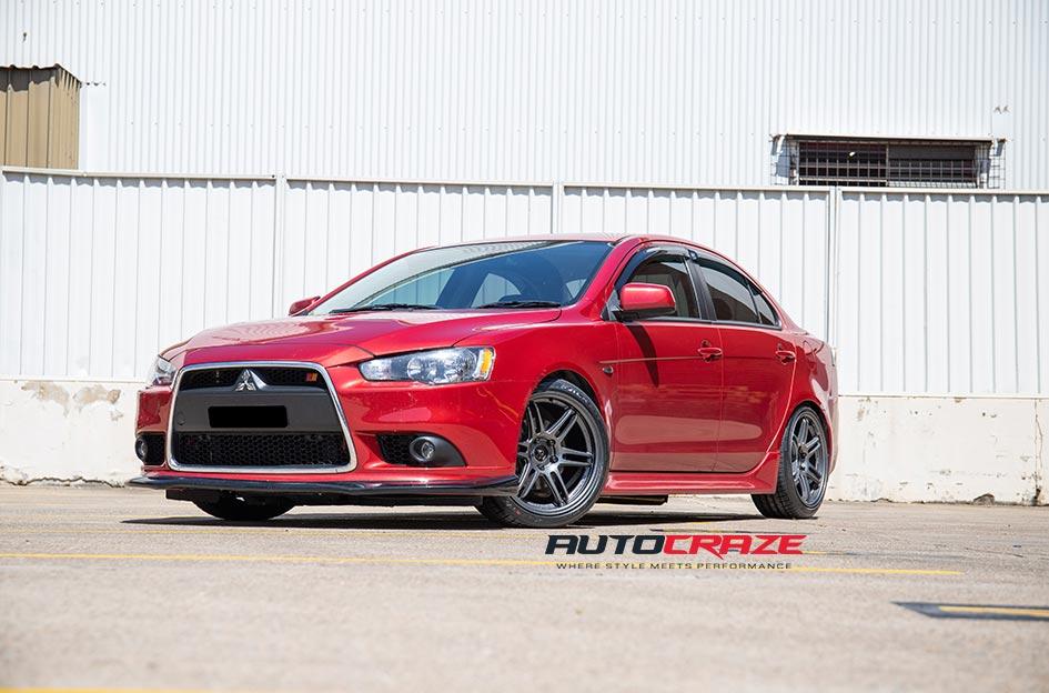 MITSUBISHI LANCER SF01 SATIN GUNMETAL